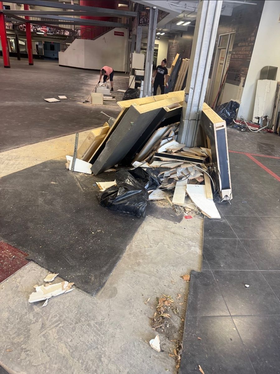 Before: Commercial Space Cleanout