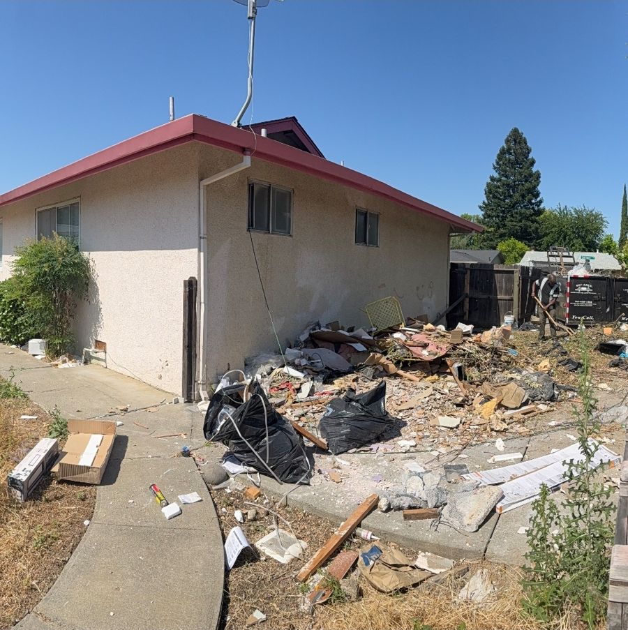 Before: Construction Debris Removal