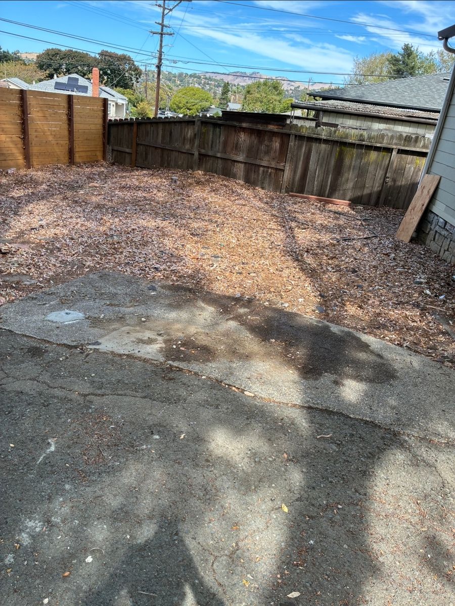 After: Yard Lumber & Pipe Cleanup